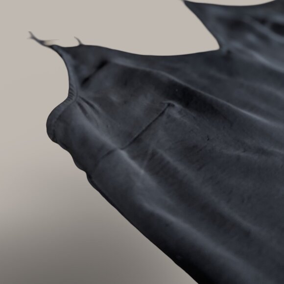 A New Day Black Spaghetti Strap Camisole - Small - Picture 8 of 9